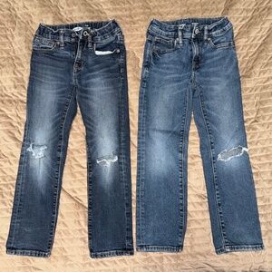 2 pair of Old Navy boys jeans size 6